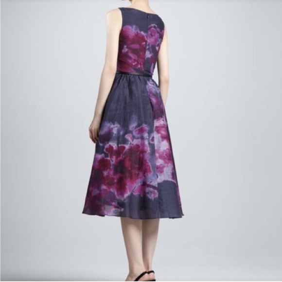 Lela Rose Target x Neiman Marcus sleeveless floral evening high low dress size 2 - Picture 13 of 14